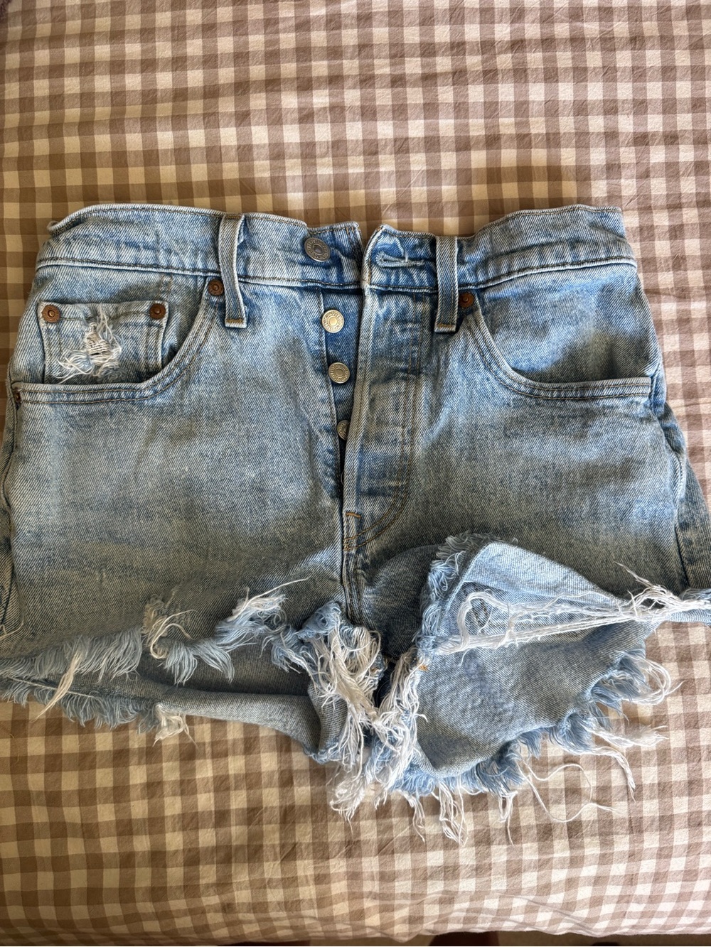 Levi’s Light Wash Denim Jeans W26 - Pale Blue